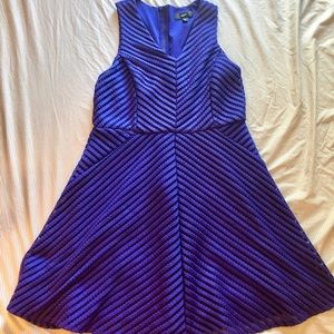 Royal blue sleeveless dress XL